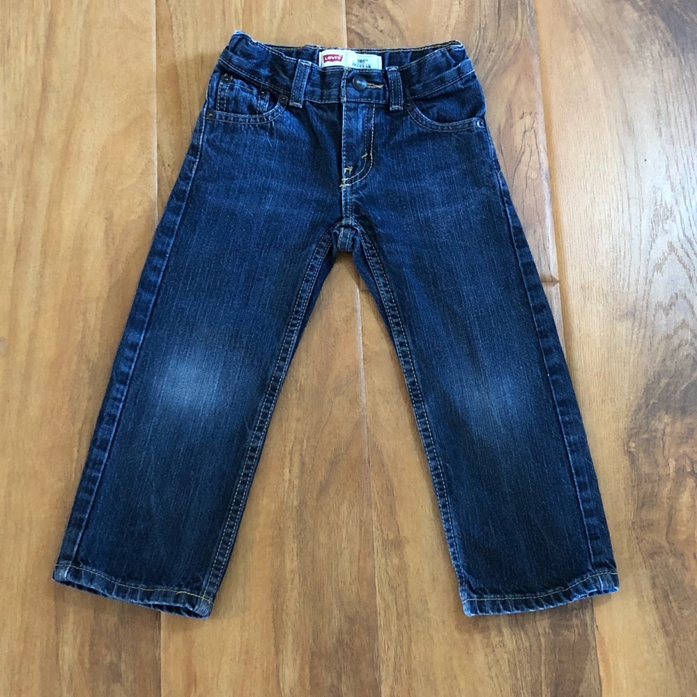 Levi Strauss 505 regular jeans size 4T